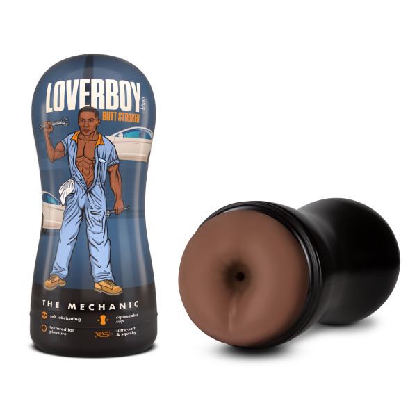 Loverboy The Mechanic Self Lubricating Stroker Brown