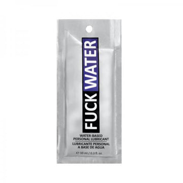 F*ck Water H2O Lubricant Foil Package .3oz