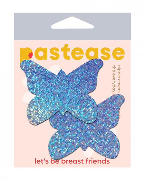 Pastease Premium  Glitter Butterfly - Blue O/s