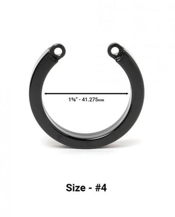Cock Cage U-ring #4 - Black