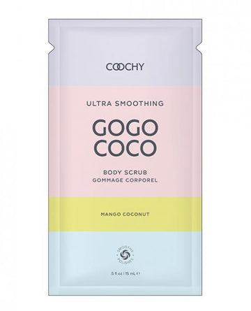 Coochy Ultra Smoothing Body Scrub Foil - .35 Oz Mango Coconut