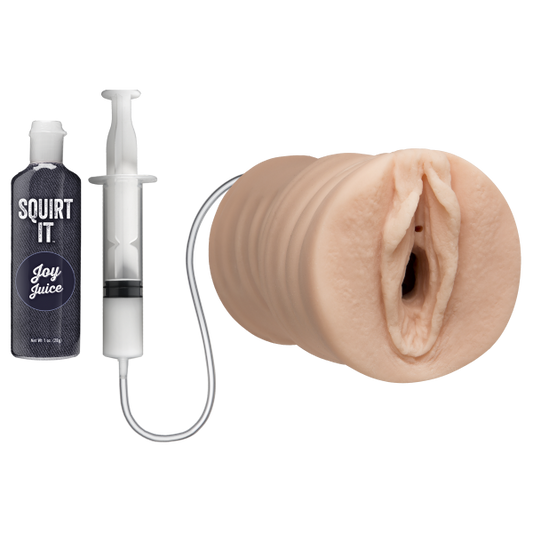 Squirt It Squirting Pussy Vanilla Beige Stroker