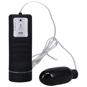 Black magic bullet vibrator and controller