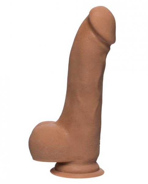 The D Master D 7.5 inches Dildo with Balls Ultraskyn Tan