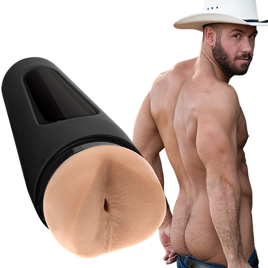 Man Squeeze Ultraskyn Ass Stroker - Chad White