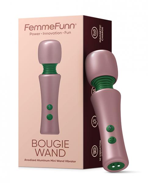 Femme Funn Flexible Head Bougie Mini  Wand - Rose Gold