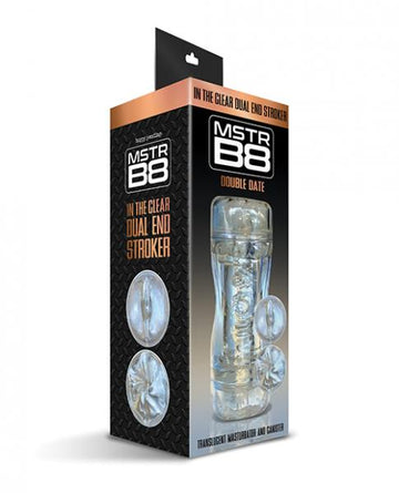 Mstr B8 Double Date  In The Clear Dual End Stroker