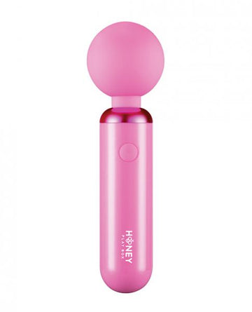 Pomi Wand Clit Tease Vibrating Wand - Pink