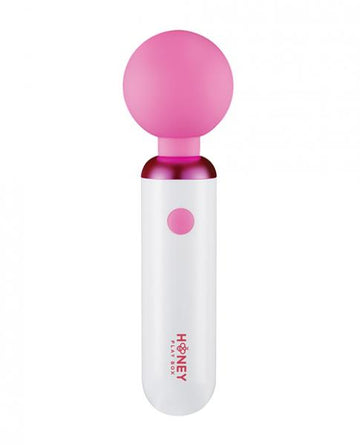 Pomi Wand Clit Tease Vibrating Wand - White