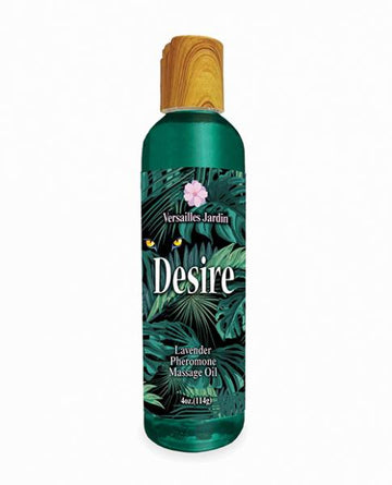 Desire Pheromone Massage Oil - 4 Oz Lavender