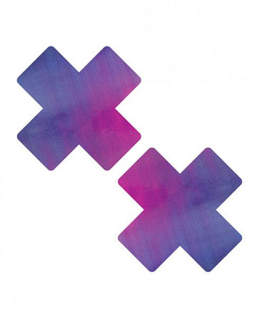 Neva Nude Chameleon Color Changing X Factor Pasties - Pink/purple