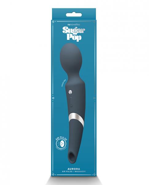 Sugar Pop Aurora Air Pulse Massager Wand - Blue