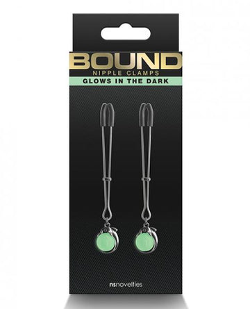 Bound G1 Nipple Clamps - Gunmetal