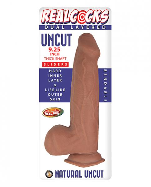 Realcocks Dual Layered Uncut Sliders 9.25