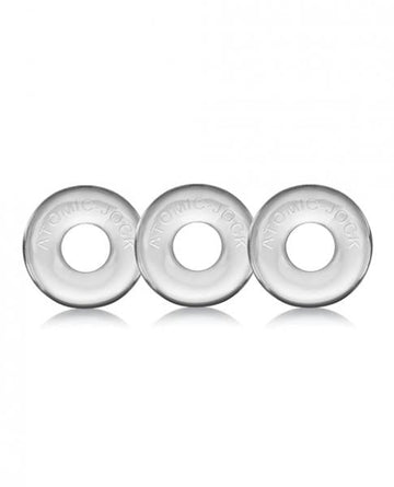 Oxballs Ringer Donut 1 - Clear Pack Of 3