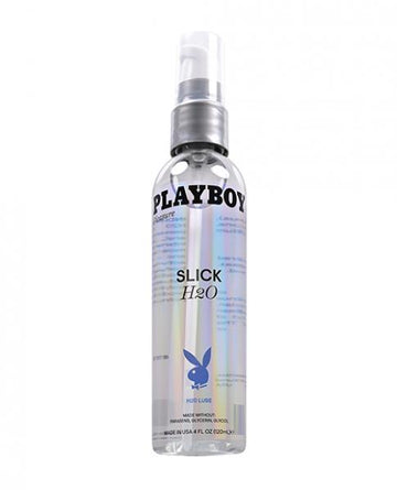 Playboy Pleasure Slick H20 Lubricant - 4 Oz