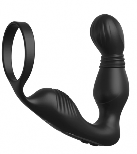 Anal Fantasy Elite Collection Ass-gasm Pro P Spot Milker - Black