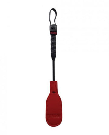 Rouge Mini Leather Oval Paddle - Red