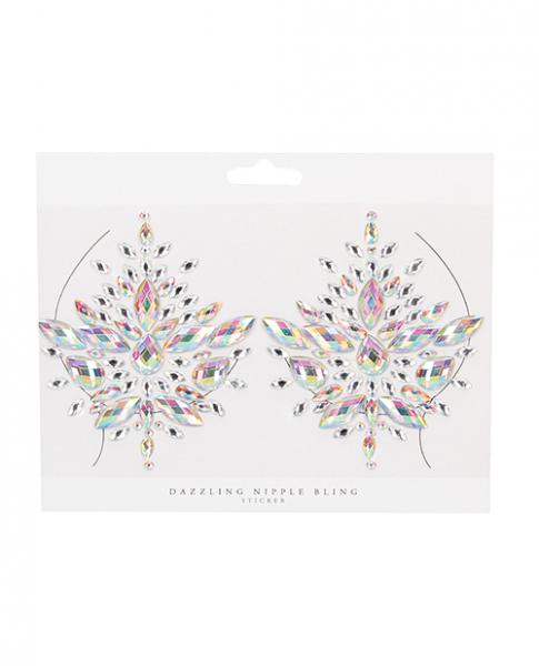 Shots Bliss Dazzling Nipple Bling  Sticker O/s