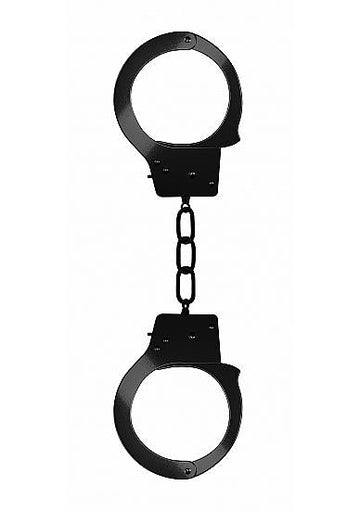 Ouch Beginners Handcuffs Metal Black
