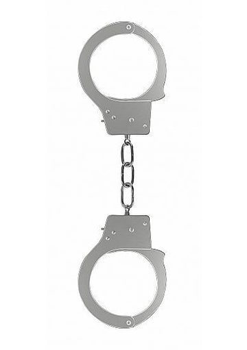 Ouch Beginners Handcuffs Metal Silver