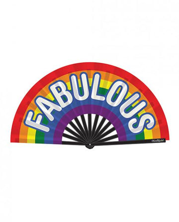 Wood Rocket Fabulous Fan - Rainbow