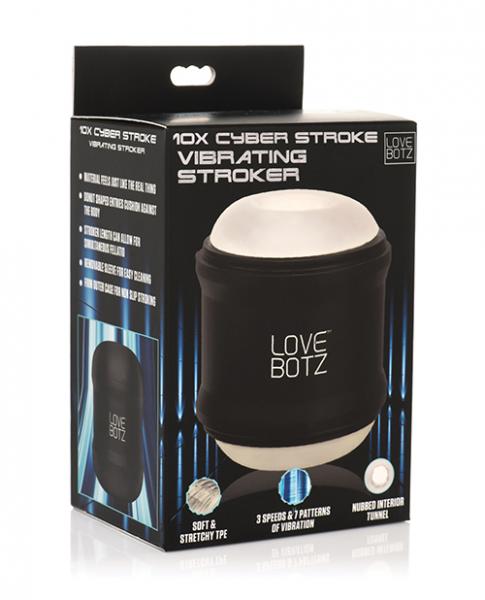 Lovebotz Mini Vibrating Double Stroker - Black