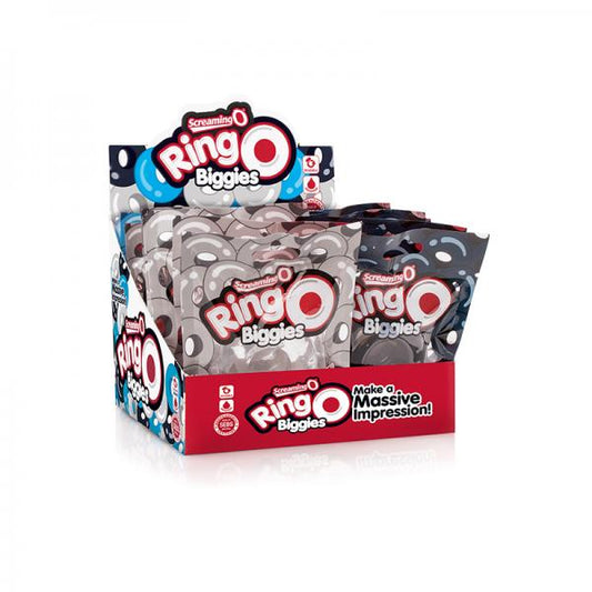 Screaming O Ringo Biggies In Pop Box - Assorted Box Of 18