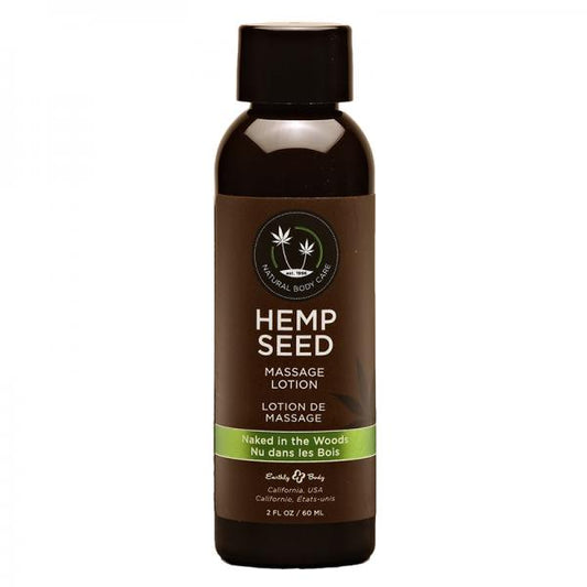 Earthly Body Massage Lotion Naked In The Woods 2oz