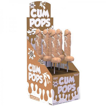 Cum Cock Pops Milk Chocolate Flavored Display 6 Piece