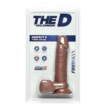 The D Perfect 7in Firmskyn Caramel