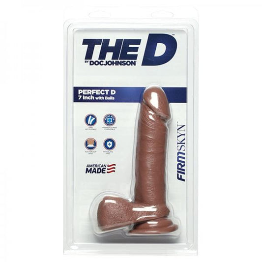 The D Perfect 7in Firmskyn Caramel