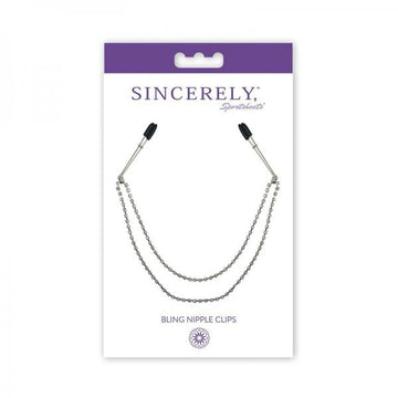 Sincerely, Ss Bling Nipple Clips