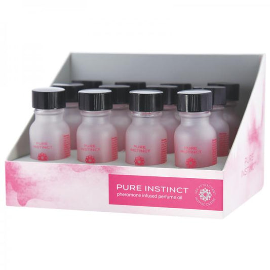 Pure Instinct Pheromone Perfume Oil For Her 0.5oz Display Of 12