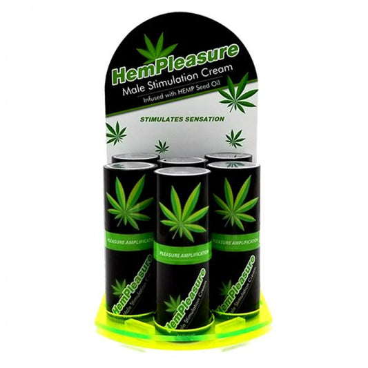 Hempleasure For Men (6 Bottle Display .5oz Each)