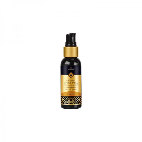 Sensuva Natural Water-based Personal Moisturizer - Salted Caramel 2 Fl. Oz. Bottle