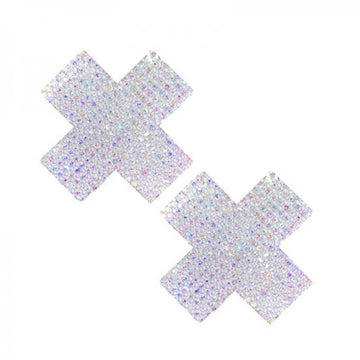 Neva Nude Pasty X Factor Crystal Silver