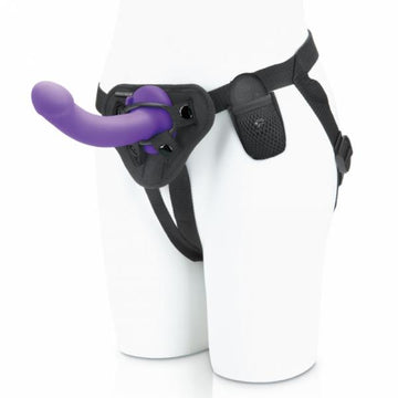 Pegasus 6" Wireless Remote Control Curved Realistic Peg With Harness Purple