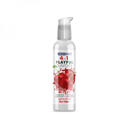 4 In 1 Playful Flavors Poppin Wild Cherry 4 Oz.