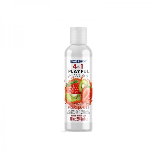 4 In 1 Playful Flavors Strawberry-kiwi Pleasures 1 Oz.