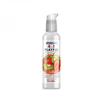 4 In 1 Playful Flavors Strawberry-kiwi Pleasures 4 Oz.