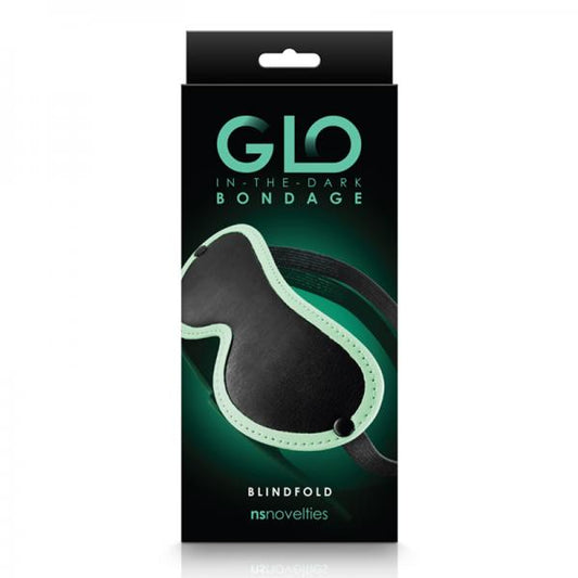 Glo Bondage Blindfold Green