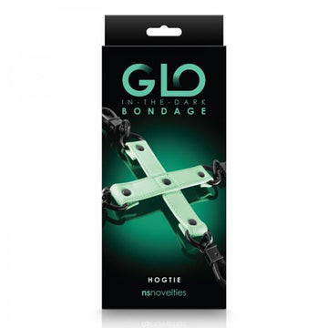 Glo Bondage Hog Tie Green