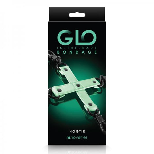 Glo Bondage Hog Tie Green