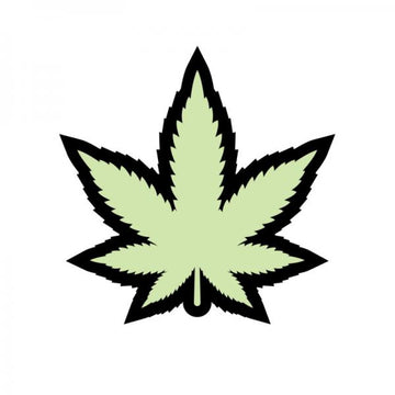 Weed Pin Leaf Glow-in-the-dark