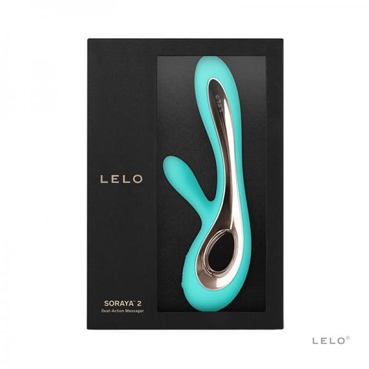 Lelo Soraya 2 Rabbit Massager Rechargeable - Aqua