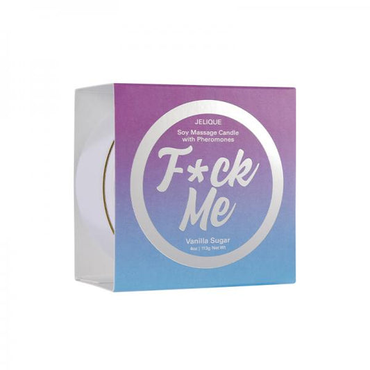 F*ck Me Pheromone Massage Candle Vanilla Sugar 4 Oz/113 G