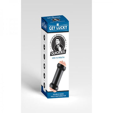 Get Lucky Quickies Ass-to-mouth Double-sided Male Masturbator