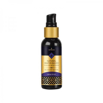 Natural Water-based Personal Lubricant Blueberry 2 Oz. Bottle