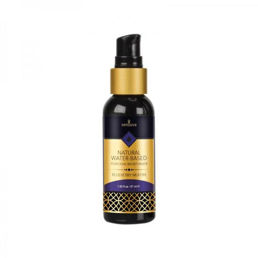 Natural Water-based Personal Lubricant Blueberry 2 Oz. Bottle